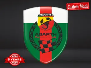 Fiat Abarth Adesivi e Decalcomanie Auto Resistenti Lusso Regolabili